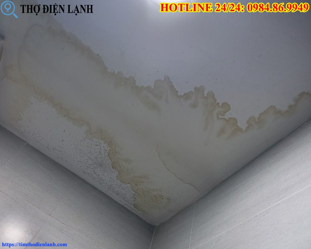 Thấm dột chung cư