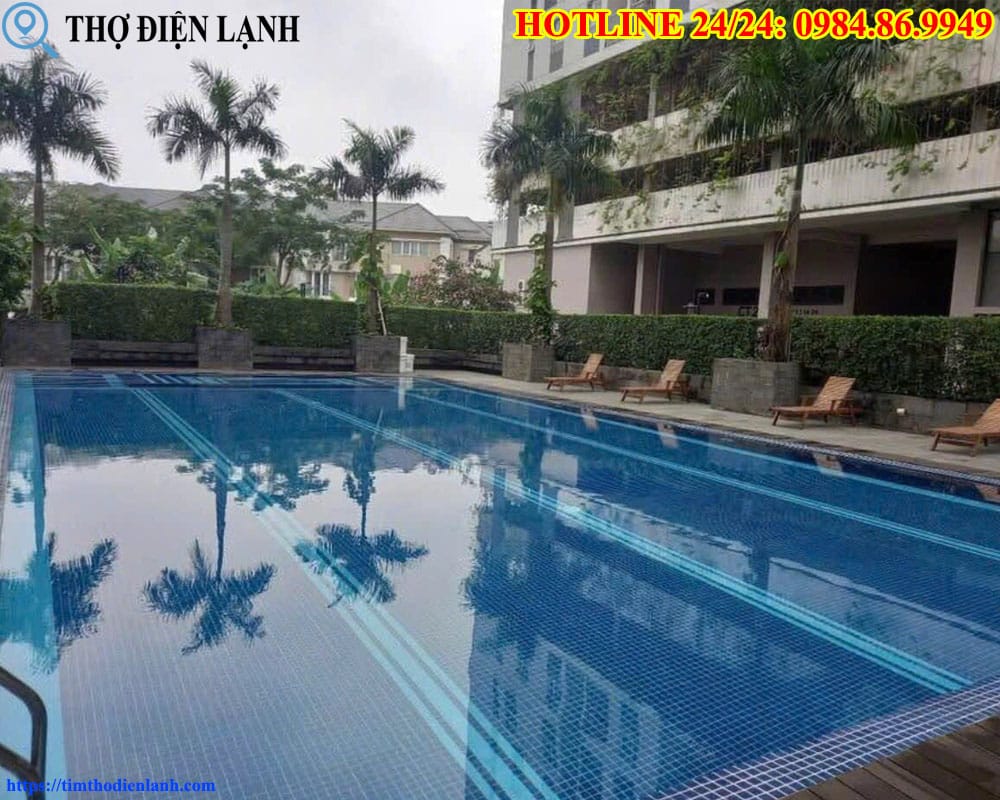 Tiện ích nội khu Hồ bơi khoáng mặn
