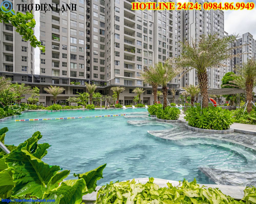 Westgate Bình Chánh Hồ bơi Olympic và Dòng sông lười