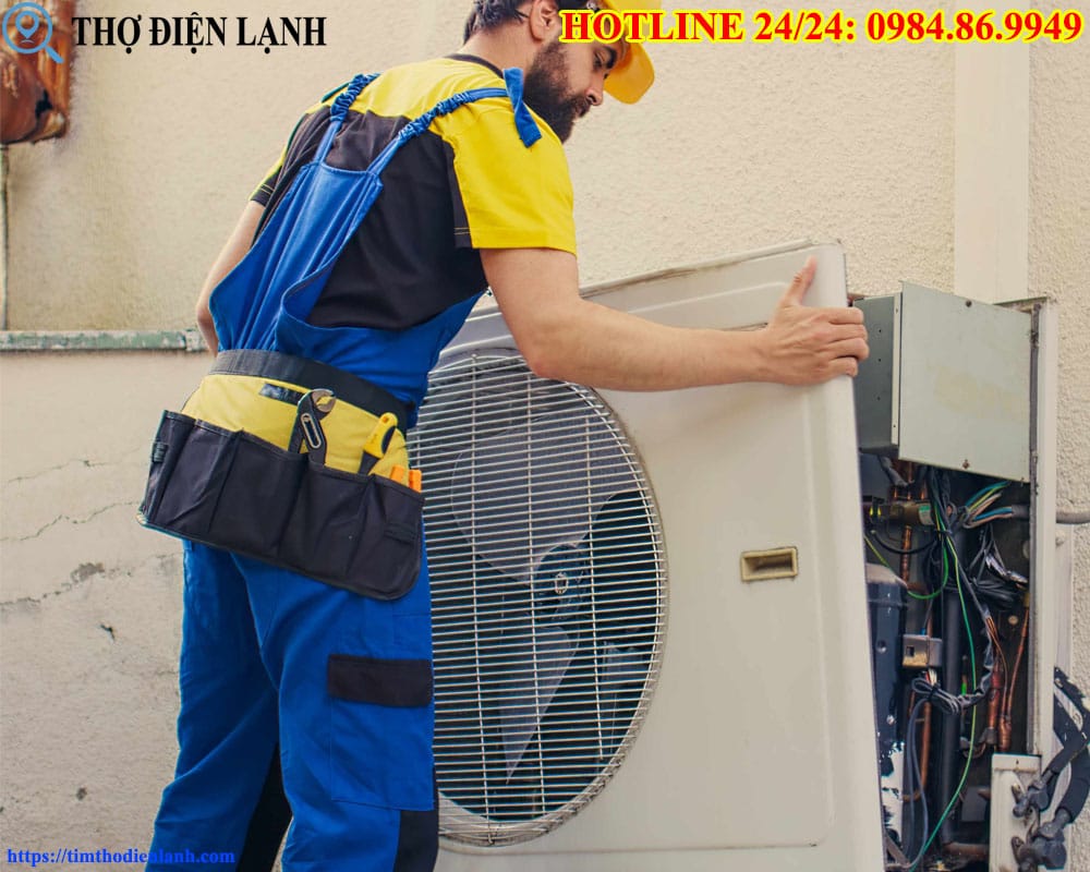 Cách vệ sinh cục nóng điều hòa Toshiba tại nhà