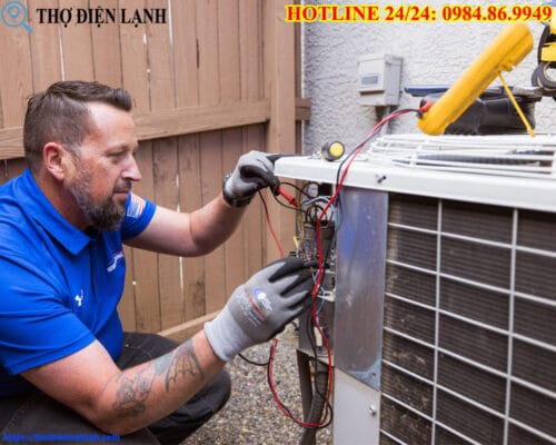 Điều Hòa Fujitsu Bị Rò Rỉ Gas