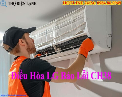 Điều Hòa LG Báo Lỗi CH38