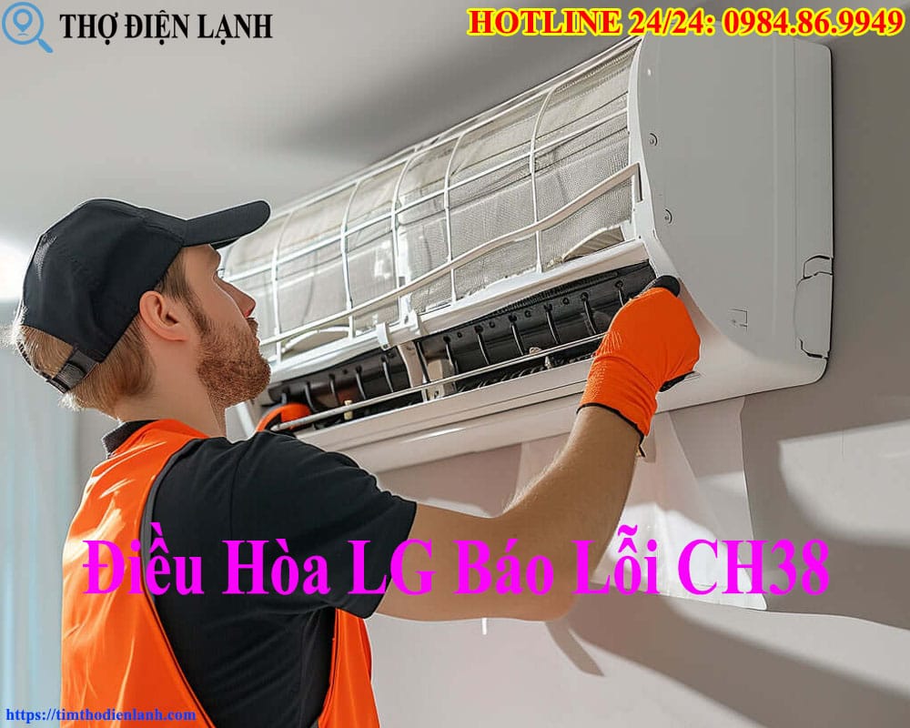 Điều Hòa LG Báo Lỗi CH38