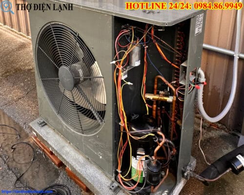 Điều hòa Reetech bị chuột cắn dây