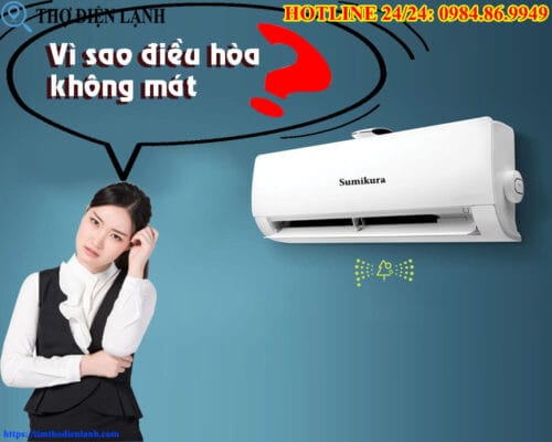 Điều hòa Sumikura không mát