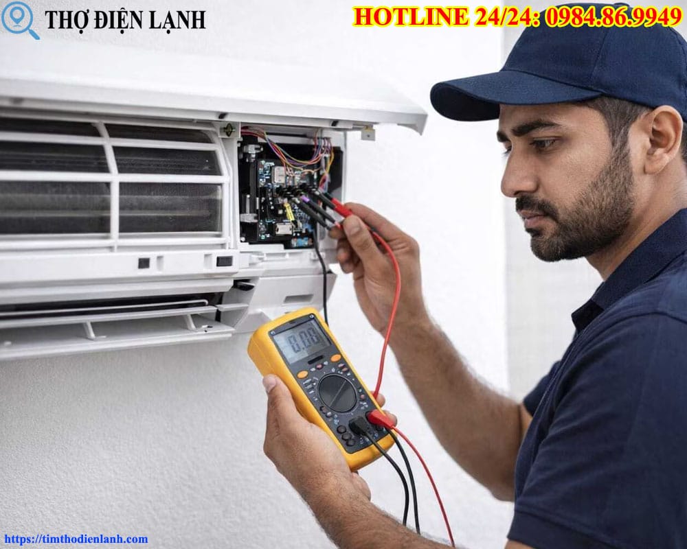 Điều hòa Sunhouse nháy đèn báo lỗi liên tục