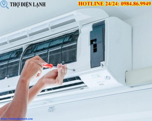 Điều hòa Toshiba đang chạy lại tự ngắt