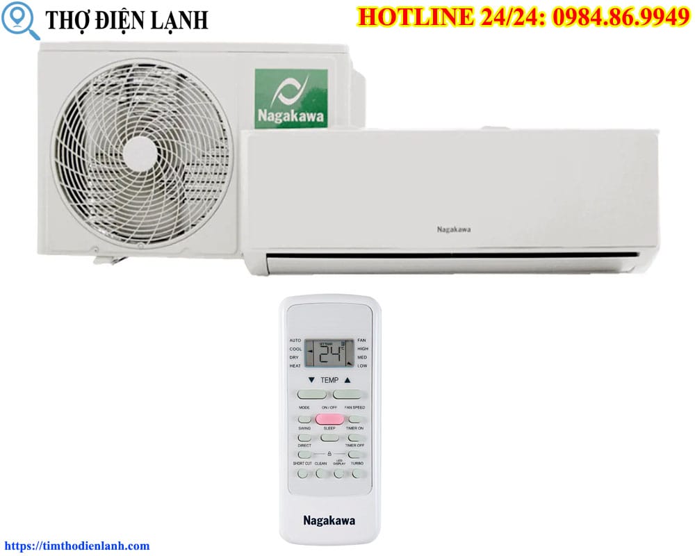 Hướng Dẫn Cách Sử Dụng Điều Khiển Điều Hòa Nagakawa