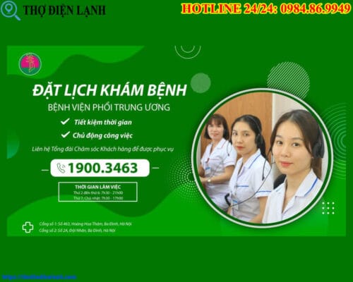Hướng Dẫn Đặt Lịch Khám Online Bệnh Viện Phổi Trung Ương