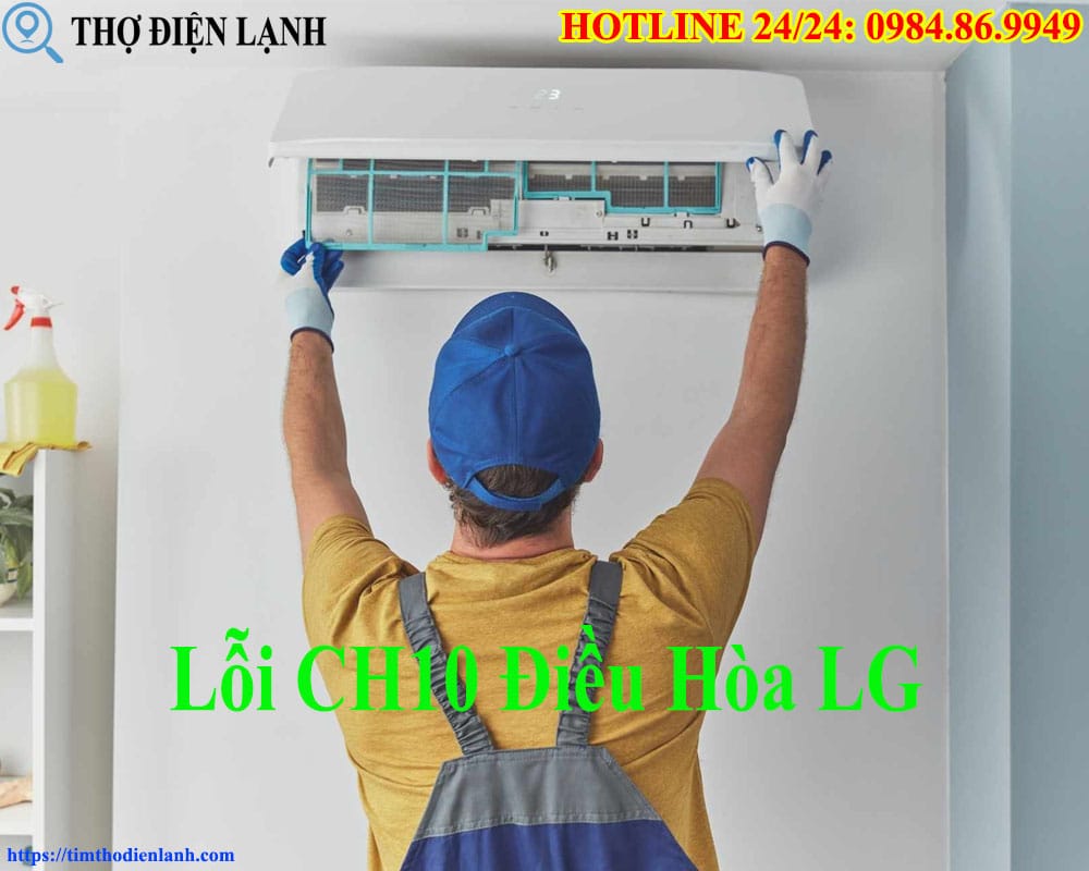 Lỗi CH10 Điều Hòa LG