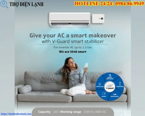 Máy Lạnh Chạy Yếu, Nhanh Hỏng Cách Chọn Ổn Áp