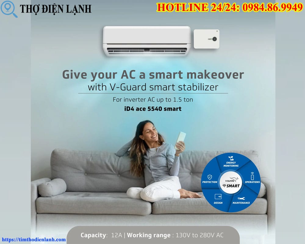 Máy Lạnh Chạy Yếu, Nhanh Hỏng Cách Chọn Ổn Áp