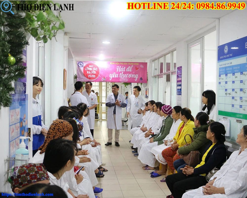 Quy trình khám bệnh tại Bệnh viện Phụ sản Trung ương