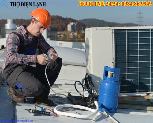 Quy trình nạp gas điều hòa Electrolux chuẩn quốc tế