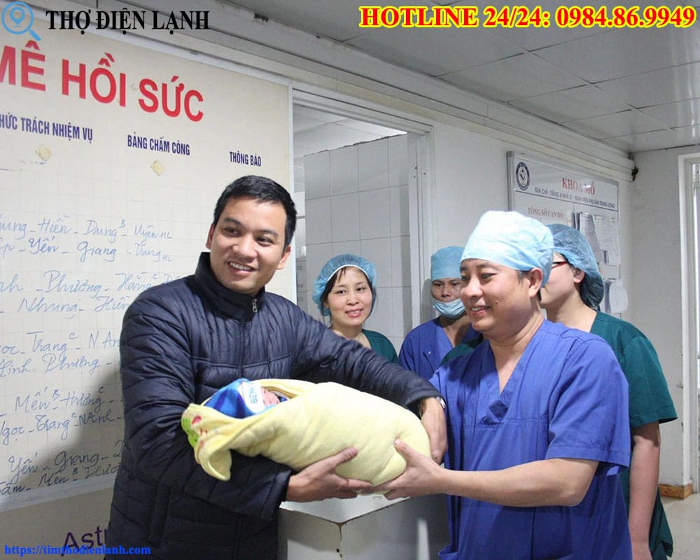 Quy trình từng bước cấp giấy chứng sinh tại Sản C