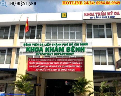 Review trị mụn tại Bệnh viện Da liễu TP.HCM