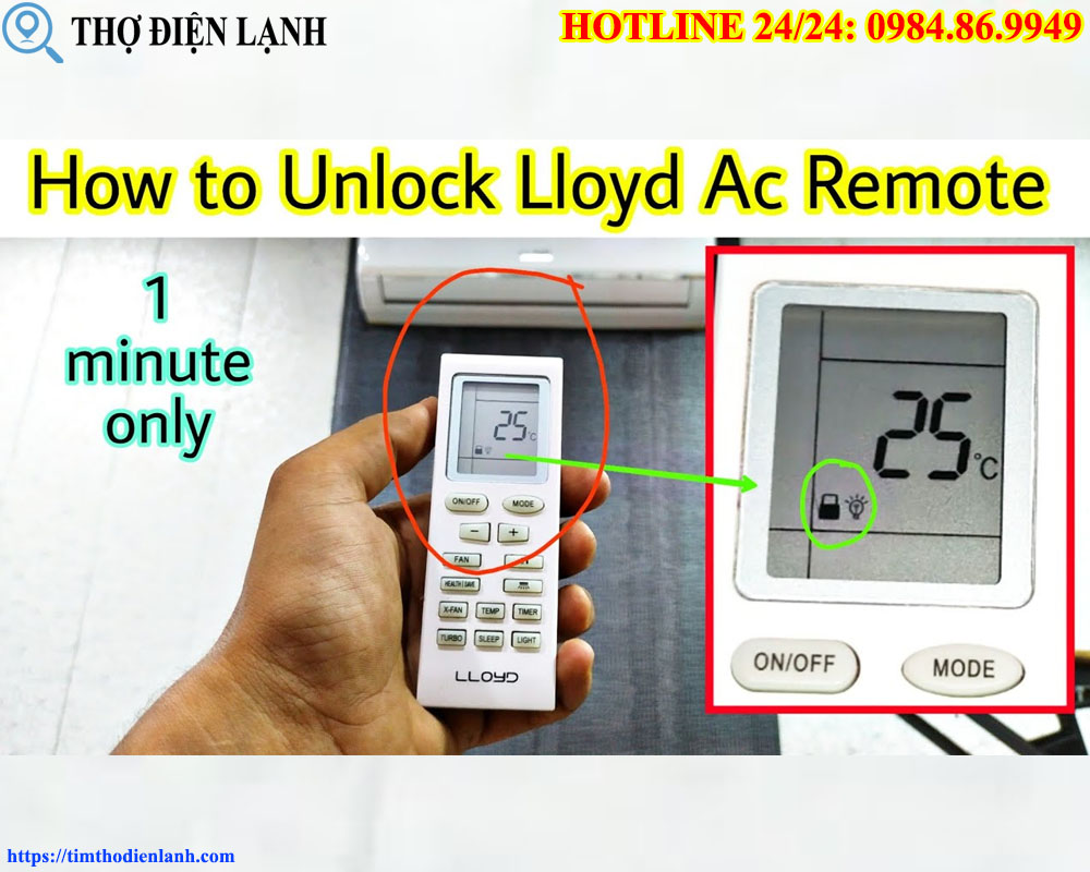 Cách Khóa Trẻ Em Trên Remote Máy Lạnh Aqua Đời Mới 2026