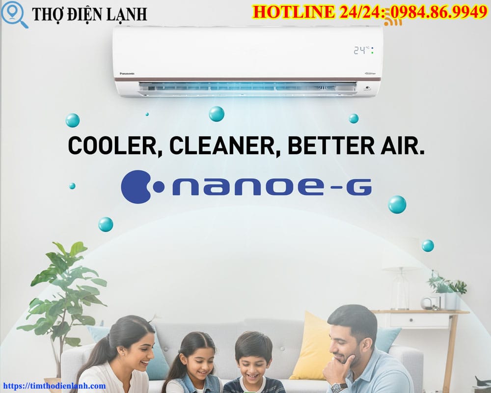 Cách nhận biết điều hòa Panasonic có Nanoe G chính hãng
