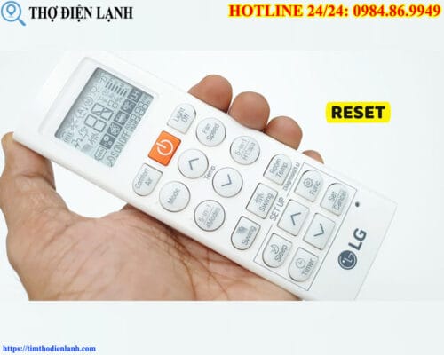 Cách sửa remote máy lạnh LG bị liệt phím