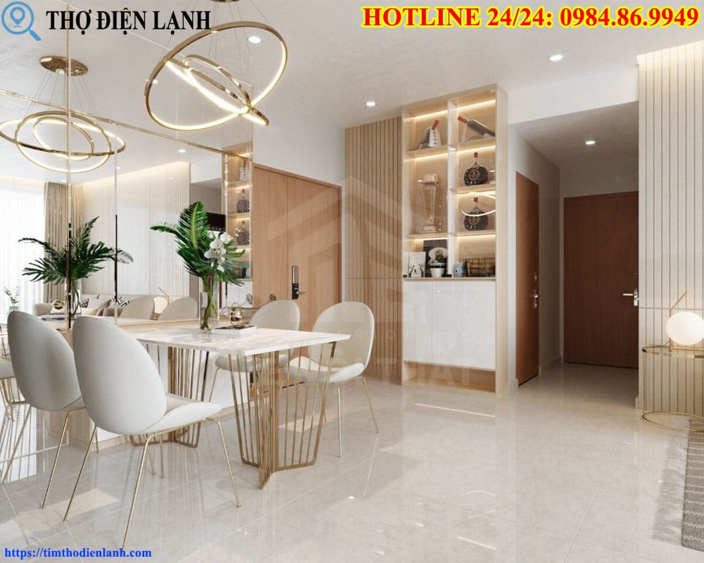 Căn hộ chung cư Hà Đô thiết kế đơn giản đẹp