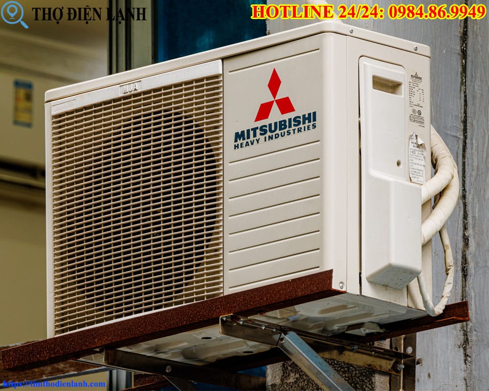 Đánh giá độ bền dàn nóng điều hòa Mitsubishi Heavy