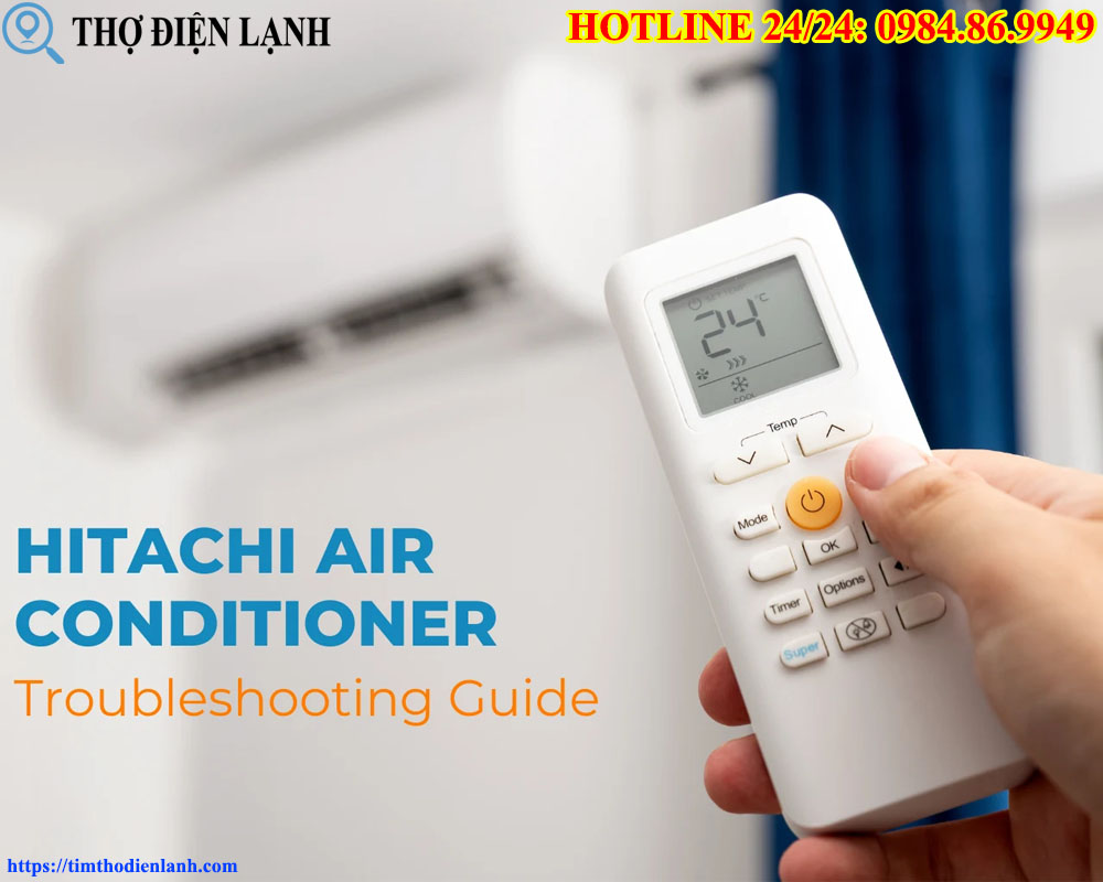 Điều Hòa Hitachi Không Nhận Khiển