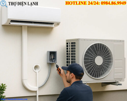 Lắp Đặt Dàn Nóng Điều Hòa Reetech
