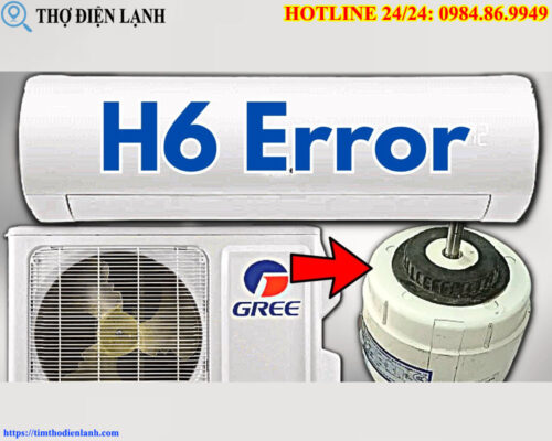 Lỗi H6 Điều Hòa Gree