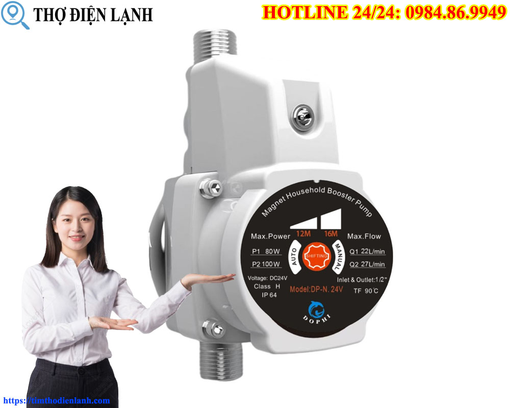 Máy Bơm Trợ Lực Nước Yếu
