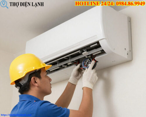 Máy Lạnh Reetech Chỉ Ra Gió Không Lạnh