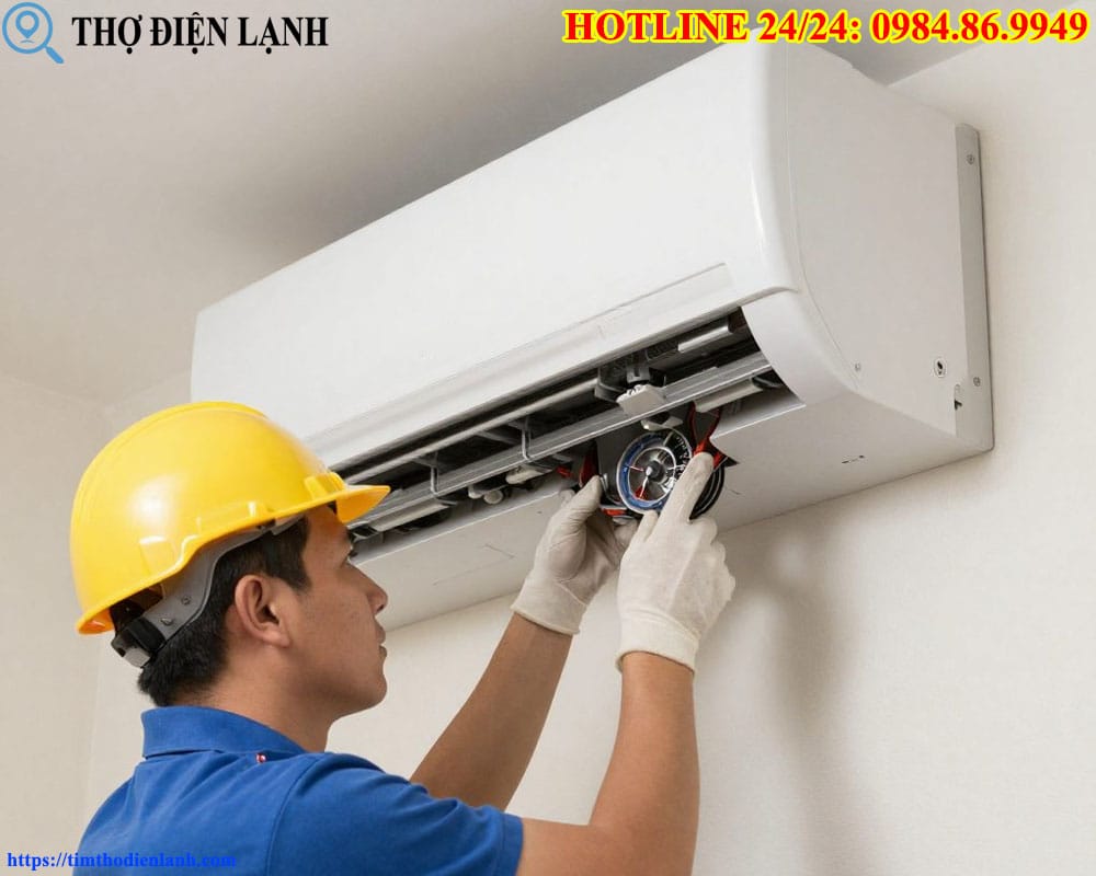 Máy Lạnh Reetech Chỉ Ra Gió Không Lạnh
