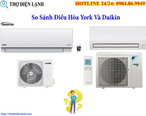 So Sánh Điều Hòa York Và Daikin