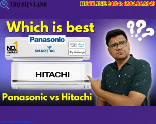 So sánh điều hòa Hitachi và Panasonic
