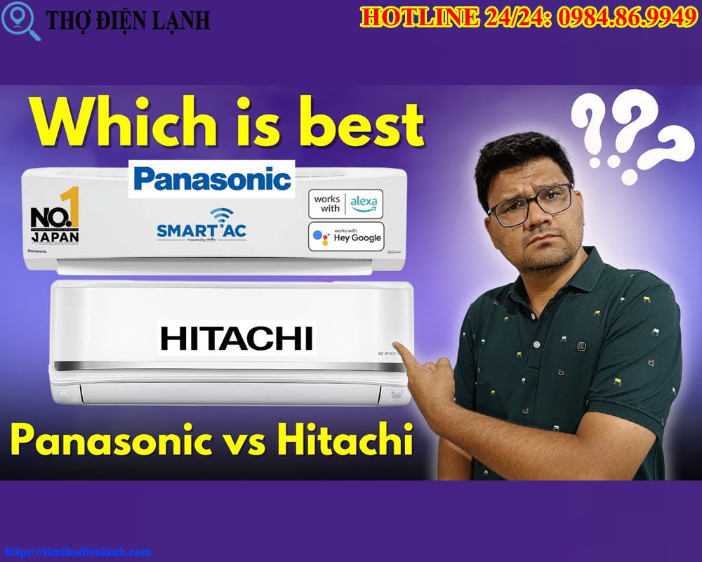 So sánh điều hòa Hitachi và Panasonic
