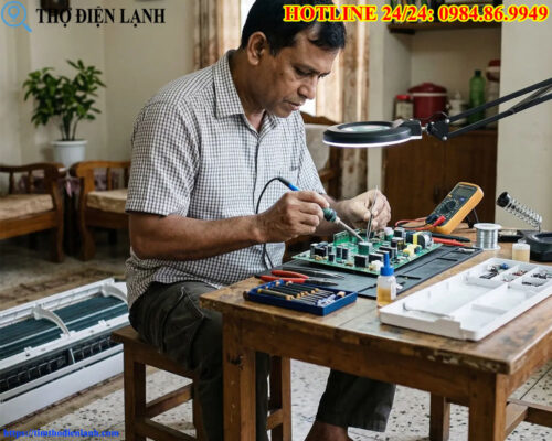 Sửa Bo Mạch Điều Hòa Midea Hết Bao Nhiêu Tiền