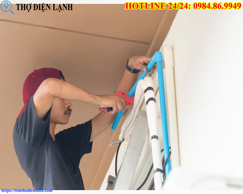 Cách Thông Tắc Ống Thoát Nước Điều Hòa Bị Tắc