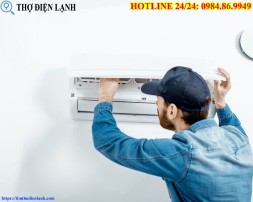 Cách sửa lẫy nhựa dàn lạnh Midea bị gãy đơn giản