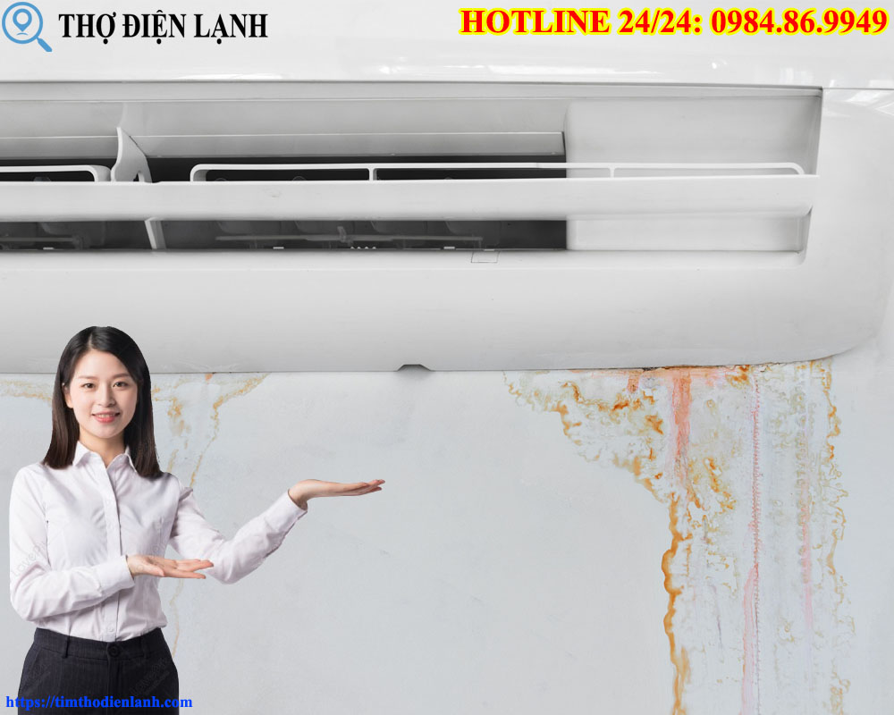 Cách xử lý điều hòa chảy nước và không lạnh hiệu quả 100% tại nhà