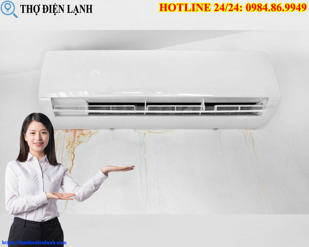 Điều Hòa Chảy Nước Giữa Đêm Trong Phòng Trẻ Nhỏ