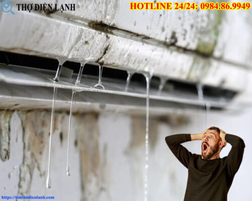 Hướng Dẫn Tự Sửa Điều Hòa Chảy Nước Tại Nhà Thành Công 100% từ Thợ Già