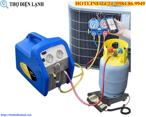 Hướng dẫn cách nhốt gas (thu gas) điều hòa cực chuẩn trước khi tháo máy