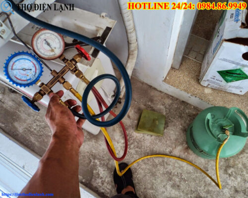 Hướng dẫn tự nạp gas điều hòa Sumikura an toàn