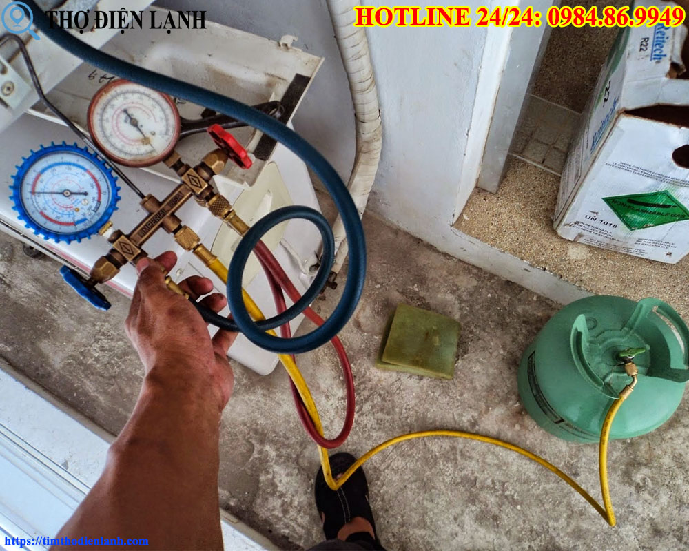 Hướng dẫn tự nạp gas điều hòa Sumikura an toàn