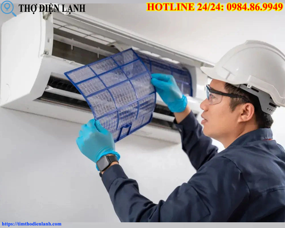 Hướng dẫn vệ sinh lưới lọc điều hòa Midea tại nhà