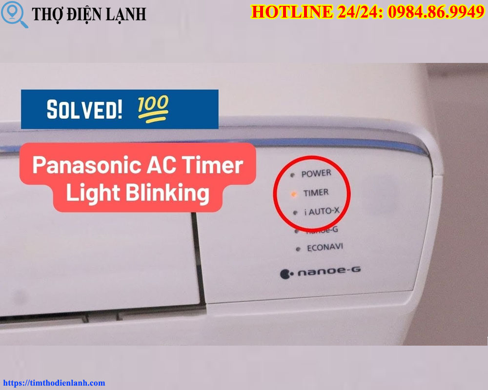 Làm ngay 3 việc này khi điều hòa nháy đèn timer
