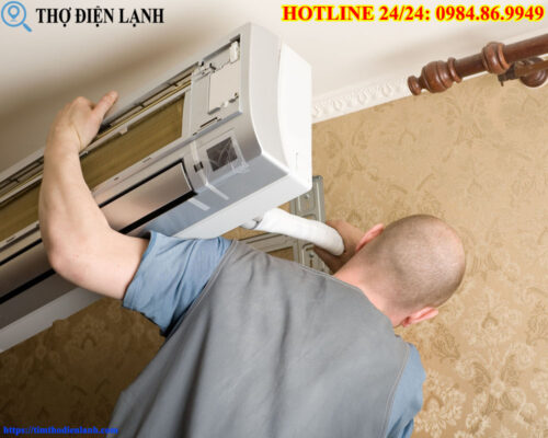 Lắp Điều Hòa Không Đủ Độ Dốc