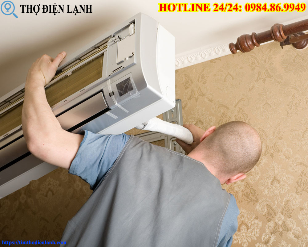 Lắp Điều Hòa Không Đủ Độ Dốc