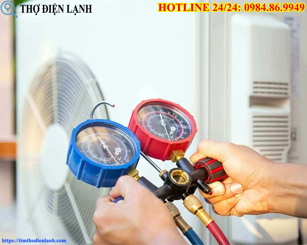 Quy trình hút chân không máy lạnh Sharp chuẩn 100%