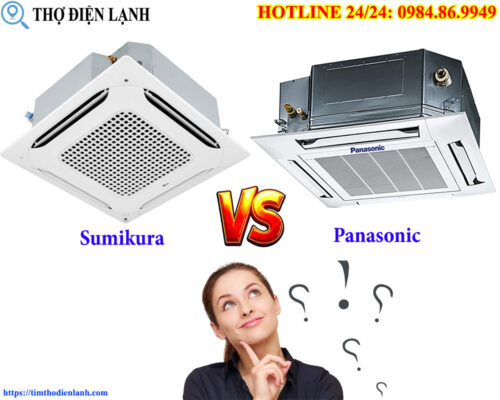 So sánh điều hòa âm trần Sumikura và Panasonic 2026