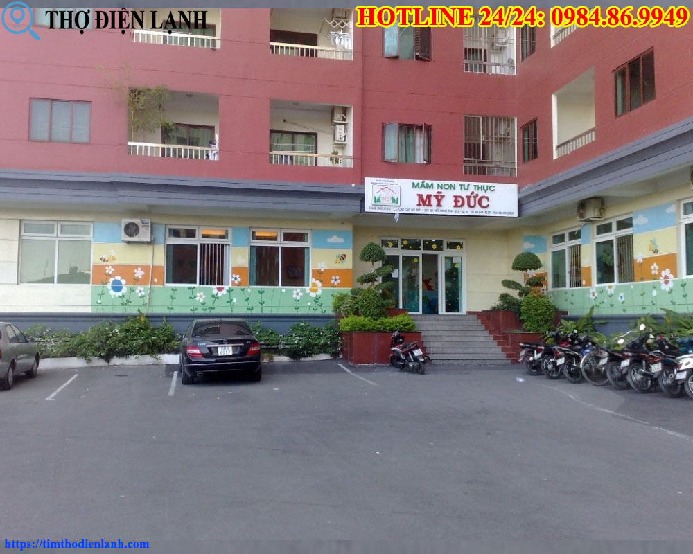 Tiện ích trường mầm non ngay dưới chân chung cư Mỹ Đức